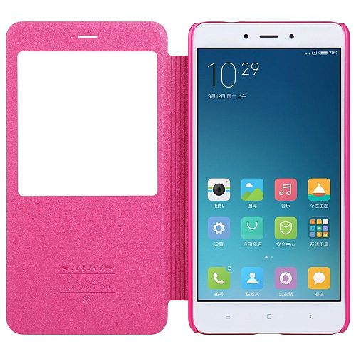 Чехол-книжка Nilkin Sparkle Pink для Xiaomi Mi A1 (Розовый) — фото